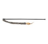 Trixie Canne à pêche pour chats 45387 – 51 cm, herbe à chat, jouet interactif motif mignon