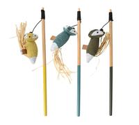 Canne à pêche pour chat rocco renards D&D Home Multicolore 35x5x4 cm