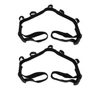 Canne à pêche Support, 2PCS voiture canne à pêche Support de fixation Pêche tige Sangle bande Support à rack
