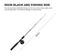 Canne À Pêche Sur Glace 80cm De Long, Ensemble De Canne À Pêche En Métal, Ensemble De Matériel De Pêche, Costume Spécial Parent Enfant, Accessoires De Poisson