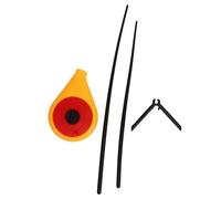 Canne à pêche sur Glace pour Enfant, Jouet en ABS léger, étanche et Durable, équipement de pêche idéal pour débuter en lac, rivière et Aventures en Plein air.