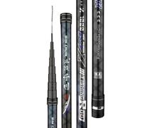 Canne à pêche télescopique 8 m-16 m Canne à Lancer Ultra-Rigide en Carbone Canne à pêche Haute teneur en Carbone Matériel de pêche(8m)