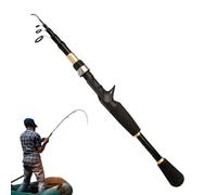 Canne à pêche télescopique, canne à leurre télescopique - Canne à pêche télescopique,Canne à pêche à longue portée, canne à pêche portable à lancer lointain, canne à pêche à lancer améliorée pour la p
