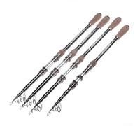 Canne à pêche télescopique compacte et légère pour la pêche en mer, fabriquée en fibre de carbone et alliage d'aluminium (210)