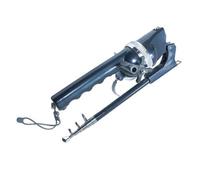 Canne à Pêche Télescopique Manche Ergonomique en Métal