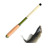 Canne à pêche télescopique miniature extensible avec poignée antidérapante pour les pêcheurs et les amateurs - Compact et facile à utiliser - 1 pièce