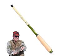 Canne à pêche télescopique miniature extensible avec poignée antidérapante pour les pêcheurs et les amateurs - Compact et facile à utiliser - 1 pièce