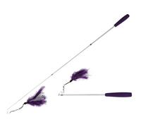 Europet Bernina Canne à Pêche pour Chat Stabteleskop Mauve 35-95 CM Jouet