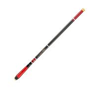 Canne à pêche télescopique super dure et puissante en fibre de carbone pour pêche à la carpe d'eau douce 3,6 m ~ 7,2 m matériel de pêche portable (couleur : rouge, taille : 7,2 m) (rouge 3,6 m)