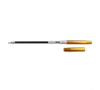 Canne à pêche télescopique ultra légère - Design compact - Portable - Section courte - Construction en Frp - Pour voyage et plein air - Plusieurs tailles (2,4)