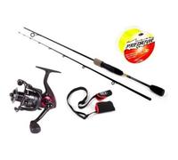 Canne à pêche Truite Deluxe - DLT - Canne à lancer - Moulin - Ligne de pêche - Pêche à la truite