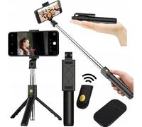 Canne à selfie avec Bluetooth, trépied et télécommande 4en1