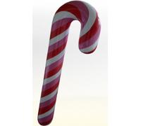 Canne à sucre CANDY-Stick 110cm de haut Figure de décoration - GFK - surdimensionné XXL - pour l'extérieur