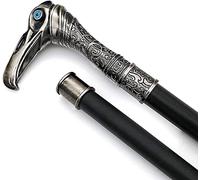 Canne Aigle, Canne Décorative Assassin's Creed Aigle Cosplay Canne, Canne De Marche, Bâton De Marche en Métal Symbole De Puissance Et De Force Famille