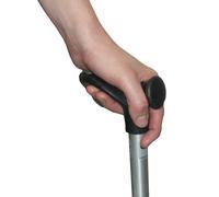 Canne anatomique en alu avec poignée ergonomique réglable en hauteur