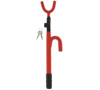 Canne antivol bloque volant rouge