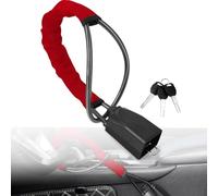 Canne Antivol Voiture, pour Nissan Versa Note Almera Micra Micra, Antivol Voiture, Bloque Volant Ceinture, Robuste et Visible, Anti vol Auto Universele, 3 Clés,B