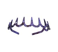 Canne - Bandeau pour cheveux en forme de dents en polystyrène, bande de cheveux avec dents à forte poignée, bande en forme de forme en forme de Zig, bande pour dentée à la mode, bande pour