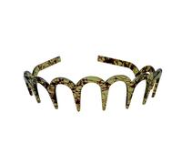 Canne - Bandeau pour cheveux en forme de dents en polystyrène, bande de cheveux avec dents à forte poignée, bande en forme de forme en forme de Zig, bande pour dentée à la mode, bande pour