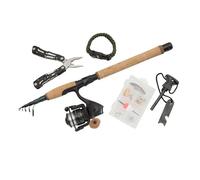 Canne casting Abu Garcia Diplomat Wilderness 2-10g Vert 2,13 m