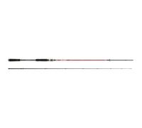 Canne casting Hearty Rise Red Shadow S Power 7-28g Noir 2,45 m