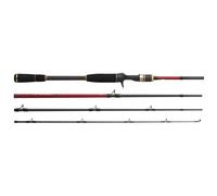 Canne casting Hearty Rise Red shadow Travel 9-46g Noir 2,16 m
