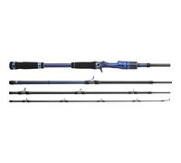 Canne casting Hearty Rise Slash Monster BC 10-60g Bleu 1,98 m