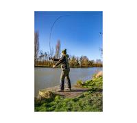Korum 3k Barbel Carpfishing Rod Doré 3.35 m / 1.75 Lbs