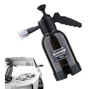 CANNE de lavage de voiture - Spray à haute pression peut | Bouteille de pompe à main de 2 litres | Buse brume fine réglable | Arrosage lourd pour les | Outil multi-usage engrais nettoyant de n