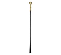 Canne de marche - Accessoire de costume de sceptre pour carnaval, fête à thème, cosplay, Halloween, motif tête de serpent (C)
