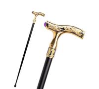 Canne De Marche Canne de marche grue pierre précieuse violette | Bâton décoratif à la mode for hommes, bouton de Cosplay élégant, crosse 93cm