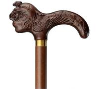 Canne de marche classique en forme tête dragon/phénix(B,93Cm(Use Height 175 183Cm))
