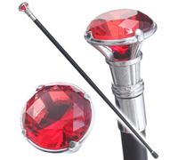 Canne de Marche Diamant Rouge Canne Gentlemen Canne Gentleman