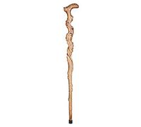 Canne de marche en bois - Béquilles antidérapantes pour personnes âgées, cadeau de gentleman, design durable et élégant