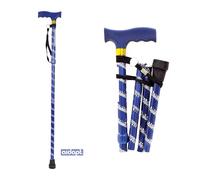 Canne de Marche Pliable avec Manche Ergonomique - Modèle aléatoire