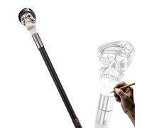 Canne de Marche pour la Rééducation des Personnes Âgées, Canne de Randonnée Unisexe en Alliage D'aluminium, Style Pirate et Marin, Canne de Jeu de Rôle à Double Section de Style Britannique