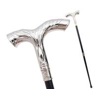 Canne de Marche Viking Mjolnir - Aide À la Mobilité Inspirée du Marteau du Dieu Nordique Thor Support Robuste et Unique pour Les Guerriers Âgés