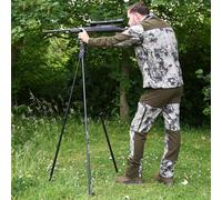 Canne de pirsh 3 Pieds Automatique alu, Hauteur 100-160cm