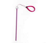 Canne de plongée avec dispositif de bruit et lanière pour signalisation sous-marine et mesure des créatures marines (rose rouge)