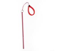 Canne de plongée sous-marine avec sangle, fournit un outil de mesure et un heurtoir de réservoir pour la sécurité et la communication de plongée sous-marine (rouge)