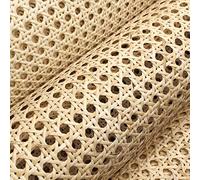 Canne de Vienne pour réparation de chaise - Kit de réparation en rotin pré-tissé à tissage ouvert - 40 x 100 cm (également disponible : 60 x 200 cm)
