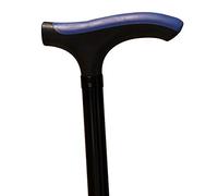 Canne Derby, Extensible, Aluminium, Bleu