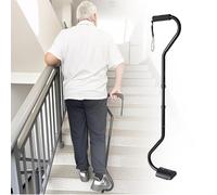 Canne d'escalade pour personnes âgées et handicapées, réglable avec élévateur de jambe pour une navigation sûre et facile dans les escaliers
