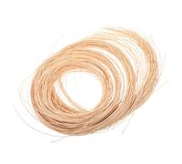 Canne en Rotin pour Réparation de Chaise, 10 Pouces | Brin Souple de 1,2mm, Vannerie pour Panier Tressé, Beige, Usage Intérieur et Patio