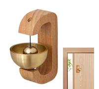Canne juridique magnétique - sonnette de porte en bois suspendue magnétique, sonnette décorative | Entrée de cloche de porte en bois magnétiquement fixée, sonnette , cloches