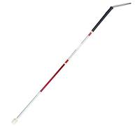 Canne pliante pour aveugles et basse vision avec sangle