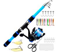 Canne pour | Kit Canne Moulinet Extérieur | Kit Jeu Activités Aquatiques Piscine Lac pour