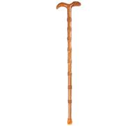 canne pour personnes âgées, Canne de marche sculptée en forme nuage bon augure for femme, canne mobilité bois faite à la main, repose-pieds antidérapant(85Cm(Use Height 156 165Cm))