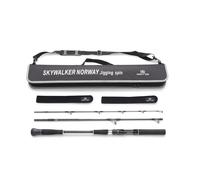 Canne spinning Hearty Rise Skywalker Norway Jigging 100-300g Noir 1,87 m