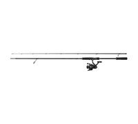 PENN Wrath II Eging Spinning Combo, Canne à pêche en mer et Moulinet spécialement conçus pour la pêche côtière EGI, pêche en mer, calmar, Unisexe, Noir, 2.44m